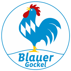 Logo Blauer Gockel