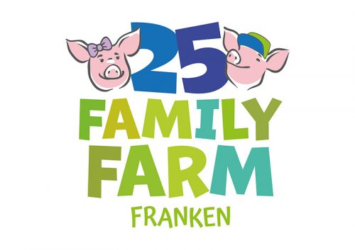 Logo FamilyFarm Jubiläum quer