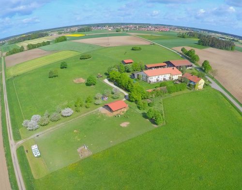 Luftaufnahme Ferienhof Birnbaum